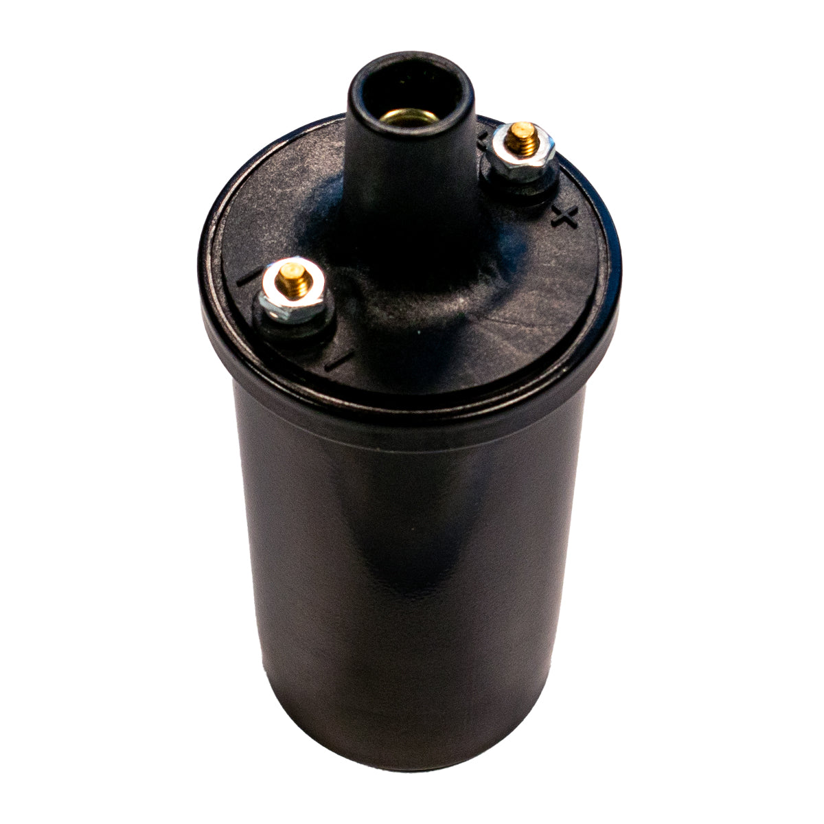 1964-73 Pontiac Lemans GTO Firebird Ignition Coil For Points Black 1pc