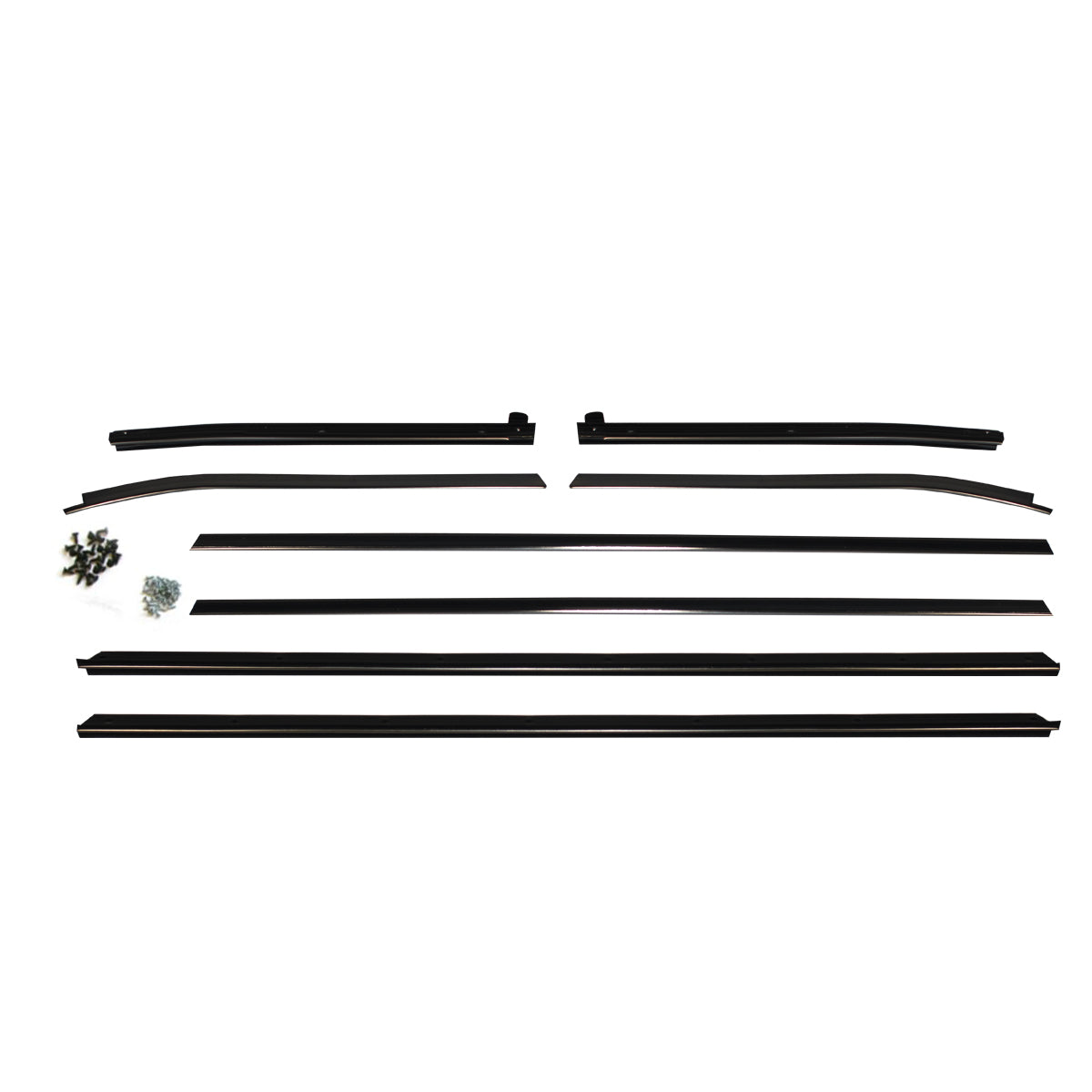 1969-72 Pontiac GTO Convertible Window Fuzzies, 8pc Kit