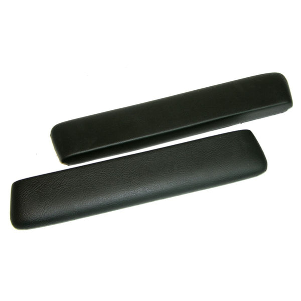 1964-67 GM A-Body Front Arm Rest Pad- Black, Pair