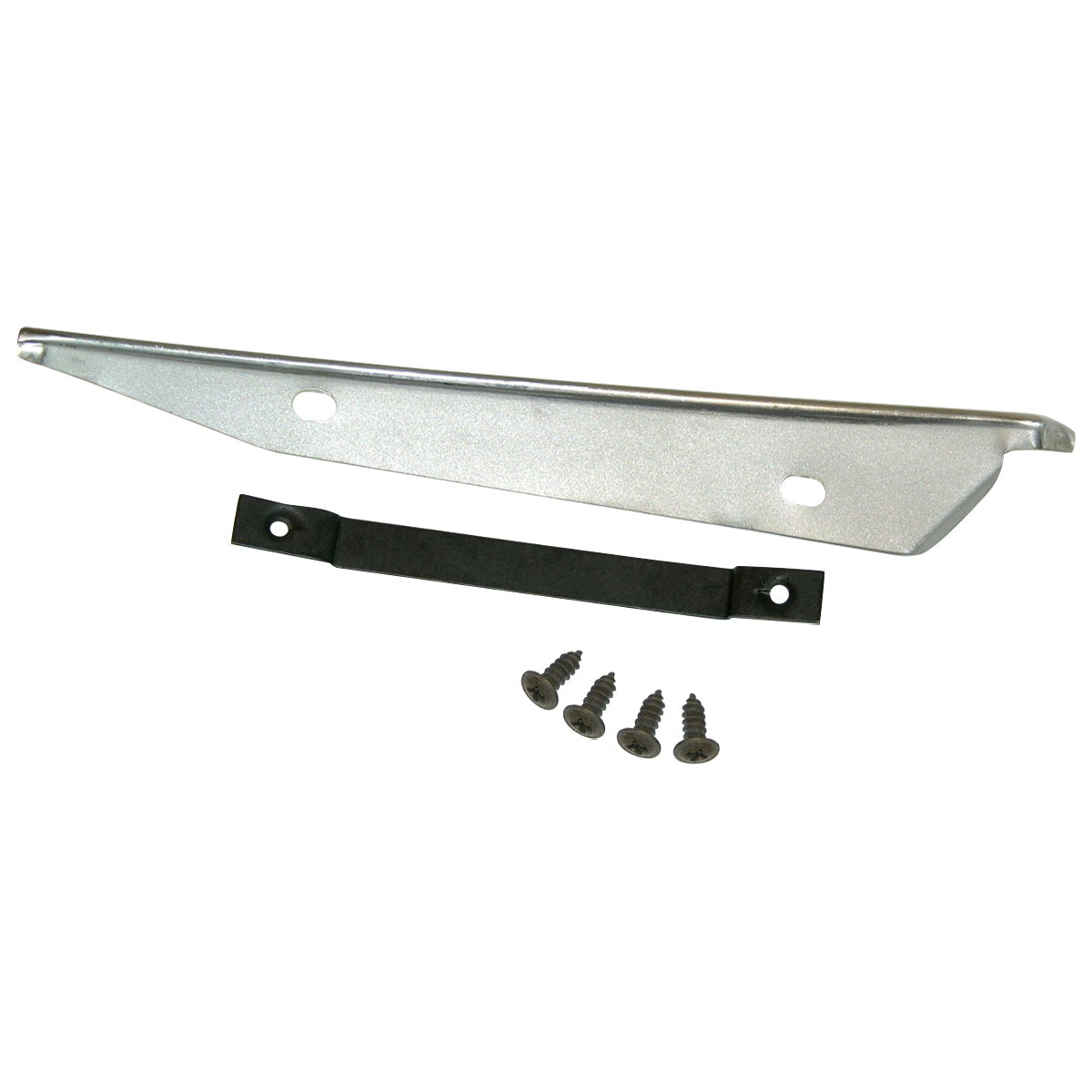 1968-72 Pontiac GTO Front Fender At Windshield Chrome Mounting Screw, Black 4pc
