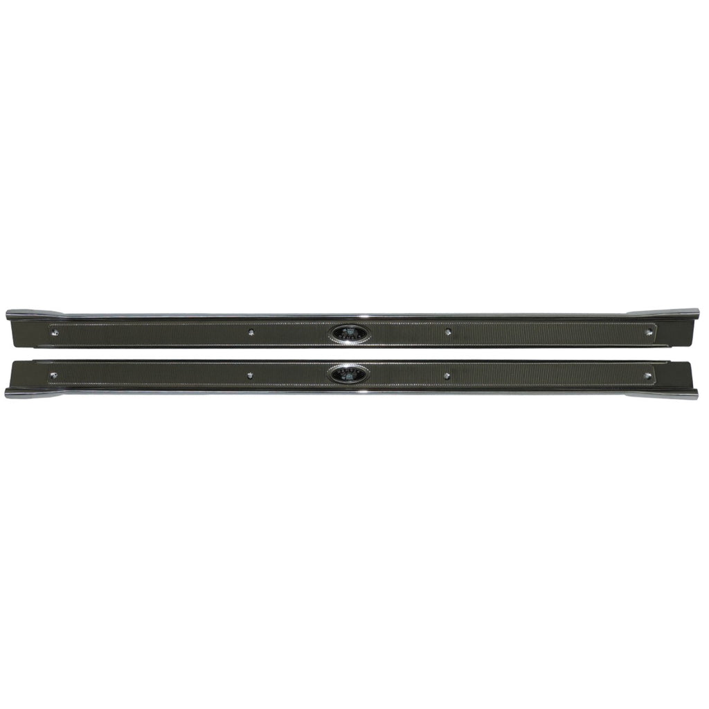 1964-67 GM A-Body Door Jamb Sill Plates Right and Left Pair