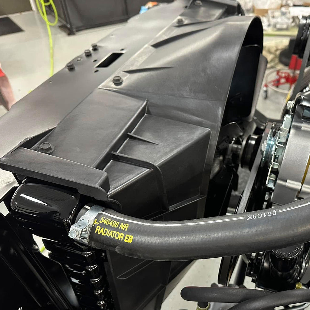 1970 Pontiac GTO, Lemans, Tempest Four Core Fan Shroud 1pc