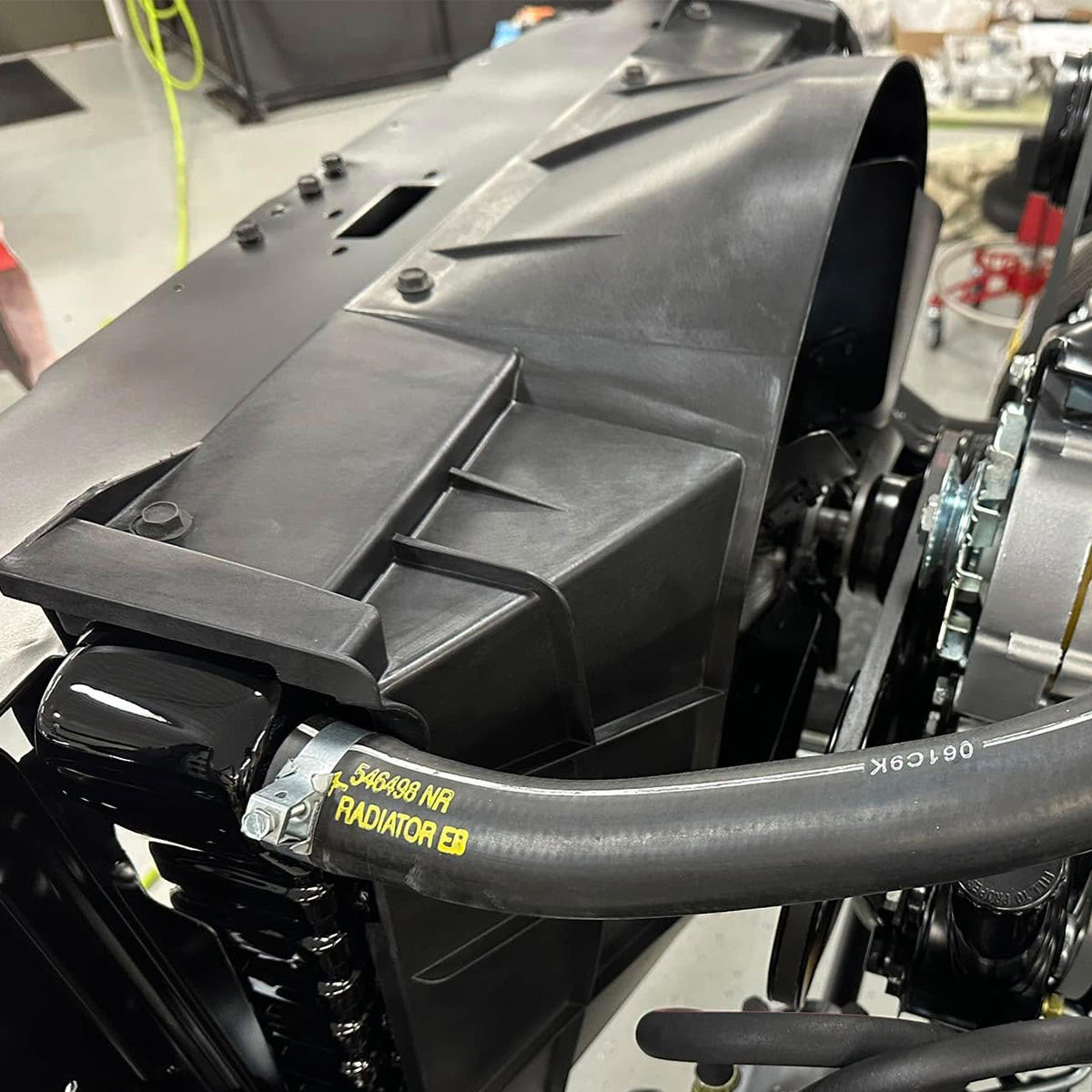 1970 Pontiac GTO, Lemans, Tempest Four Core Fan Shroud 1pc
