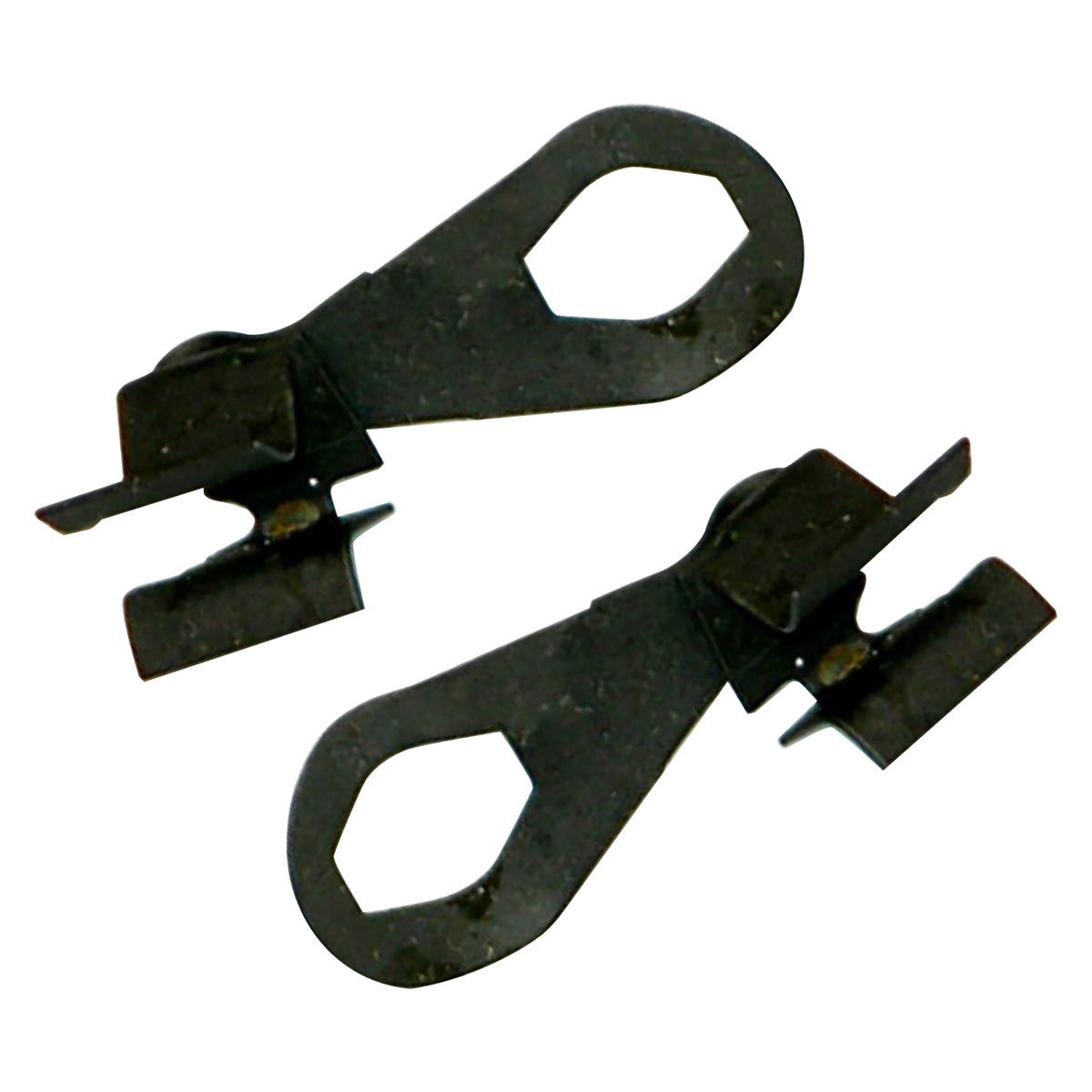 1964-77 GM Door Lock Rods Hold Down Clips 2pc