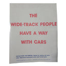 1974-76 Pontiac New Vehicle Window Price Sticker