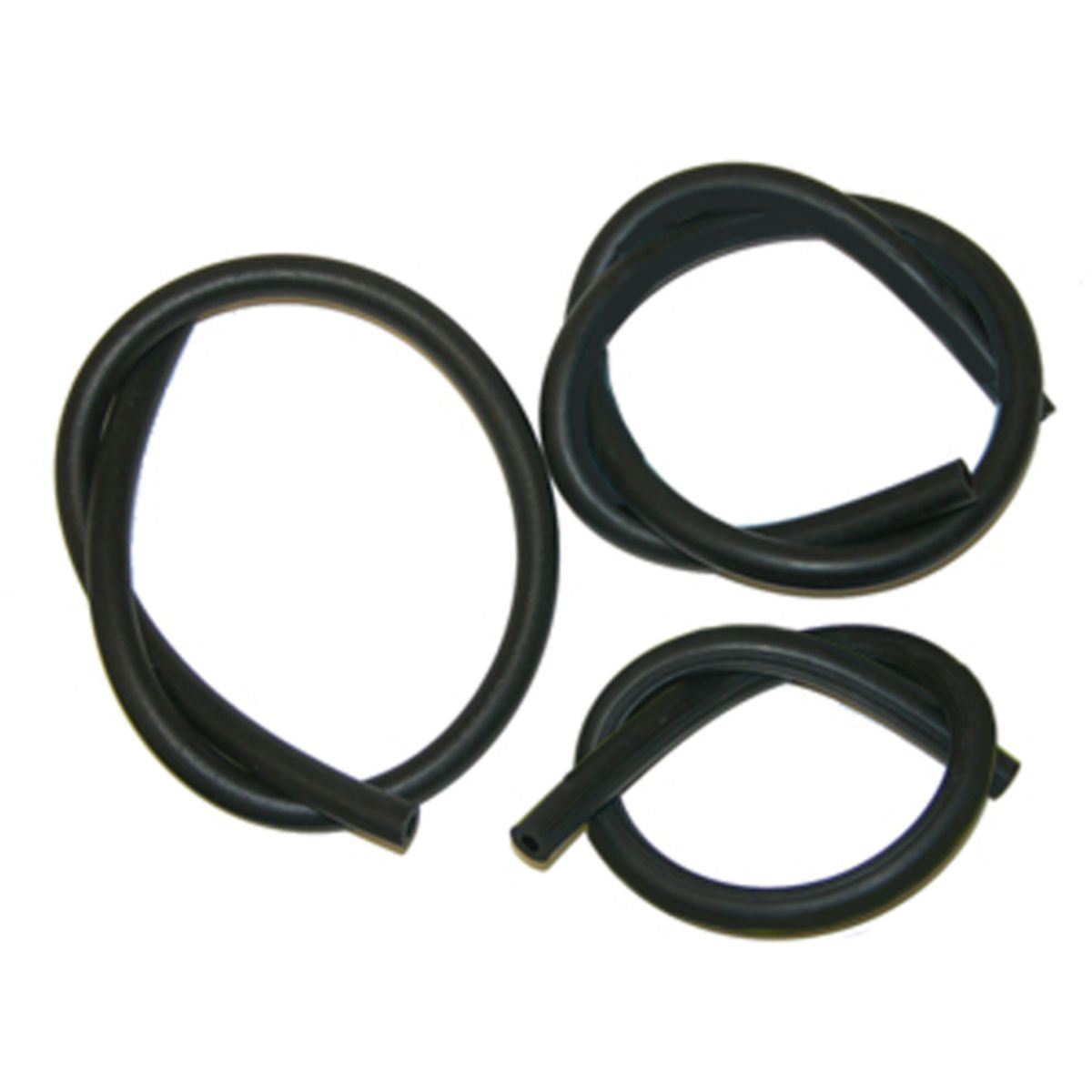 1970 Oldsmobile Engine Vacuum Hose Kit 455/350 MT NO A/C, Black Hose