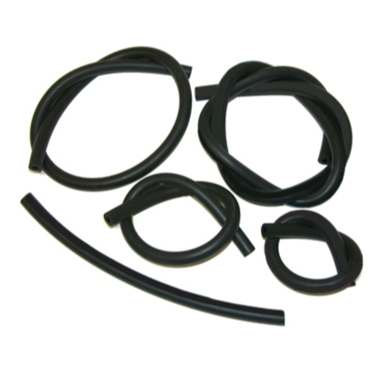 1970 Oldsmobile Engine Vacuum Hose Kit 455/350 With A/C, MT Or Heavy Cooling, Black Hose