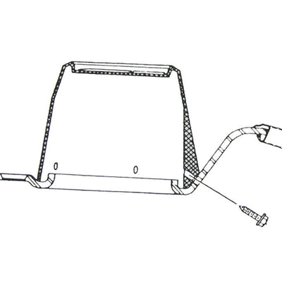 1968-72 Oldsmobile SSII Center Cap Screws, 25pc