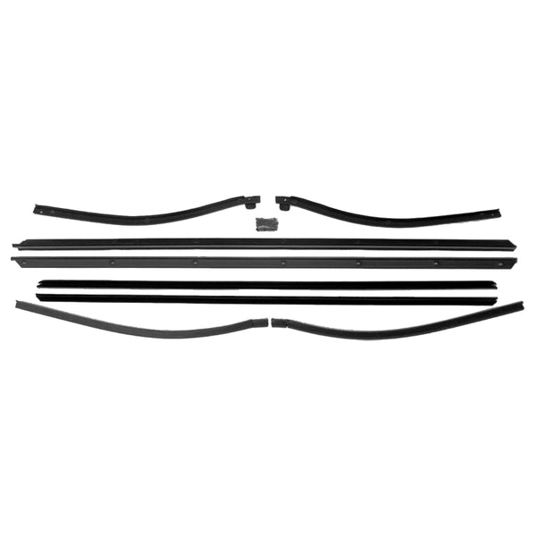 1970-72 Oldsmobile Cutlass Convertible & Supreme In & Outside Window Fuzzies 8pc