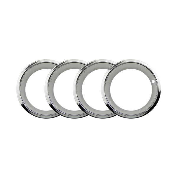 1964-81 GM 14 x 7 x 2.25 Rally Wheel Trim Ring Kit 4pc