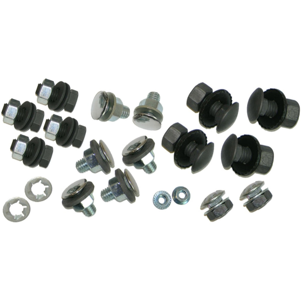 1971-72 Oldsmobile Cutlass Complete Front Bumper Hardware 58pc