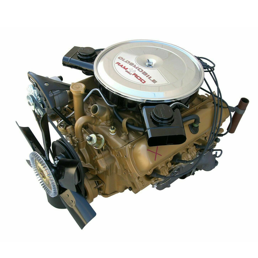 1968-72 Oldsmobile 330cid 350cid Gold Engine Paint, 1pc