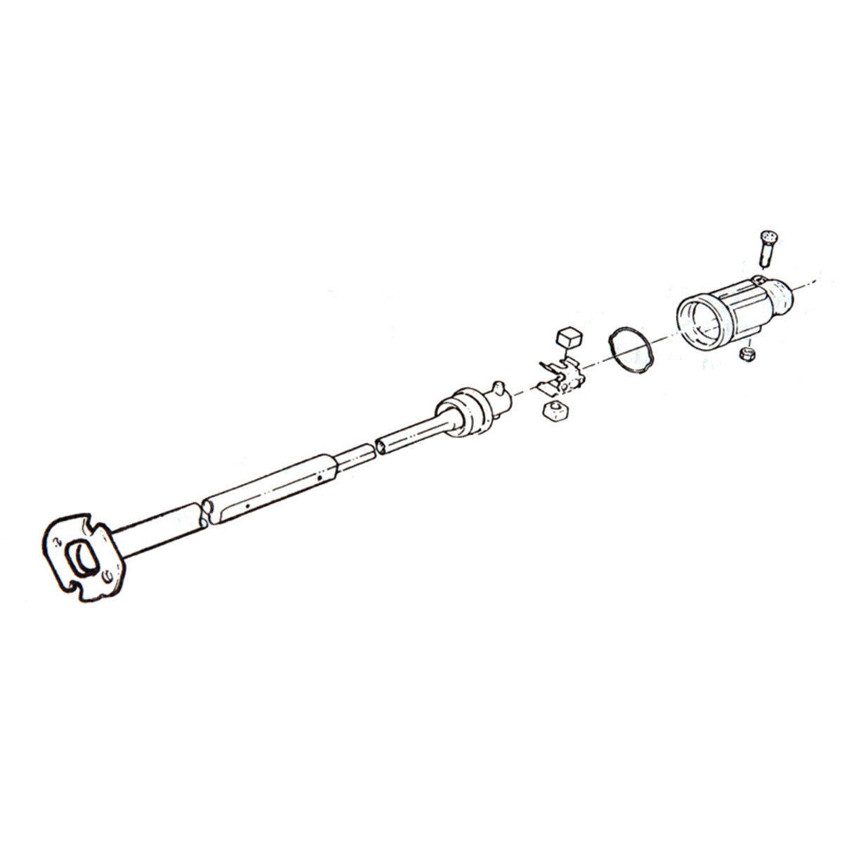 1964-79 GM Steering Shaft Swivel Rubber Boot 1pc