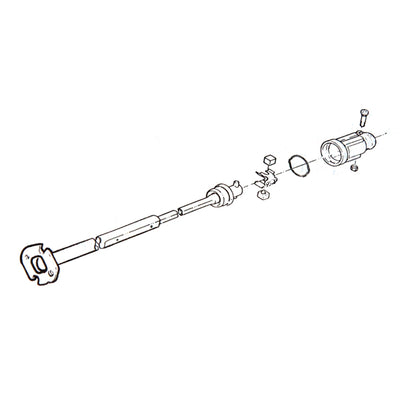 1964-79 GM Steering Shaft Swivel Rubber Boot 1pc