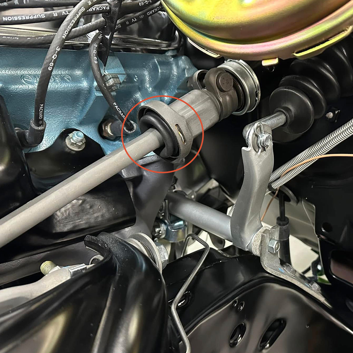 1964-79 GM Steering Shaft Swivel Rubber Boot 1pc