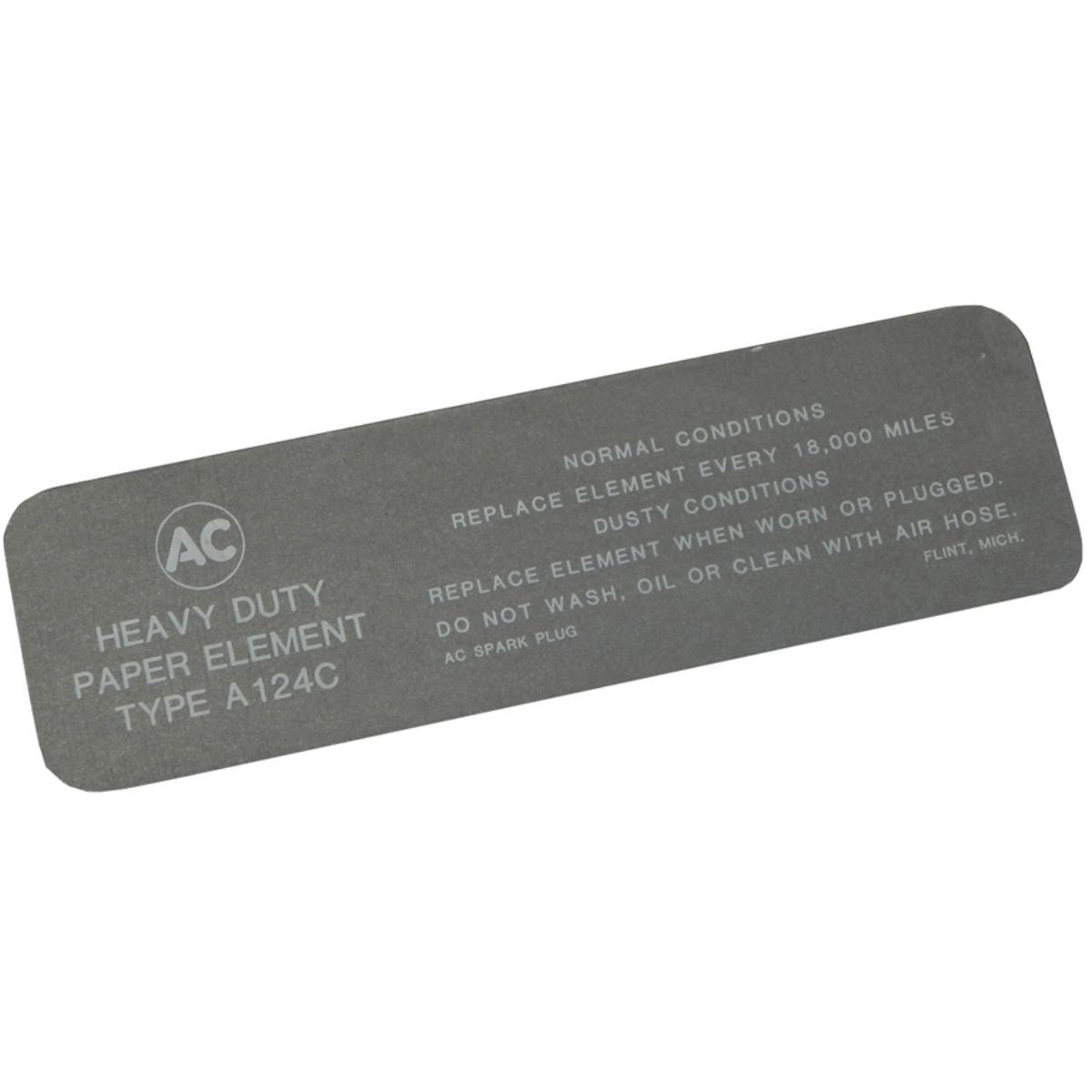 1964-65 Oldsmobile Clean Air Cleaner Decal