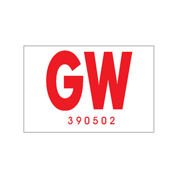 1966 Oldsmobile Cutlass "GW 390502" Frame Decal Hardtop