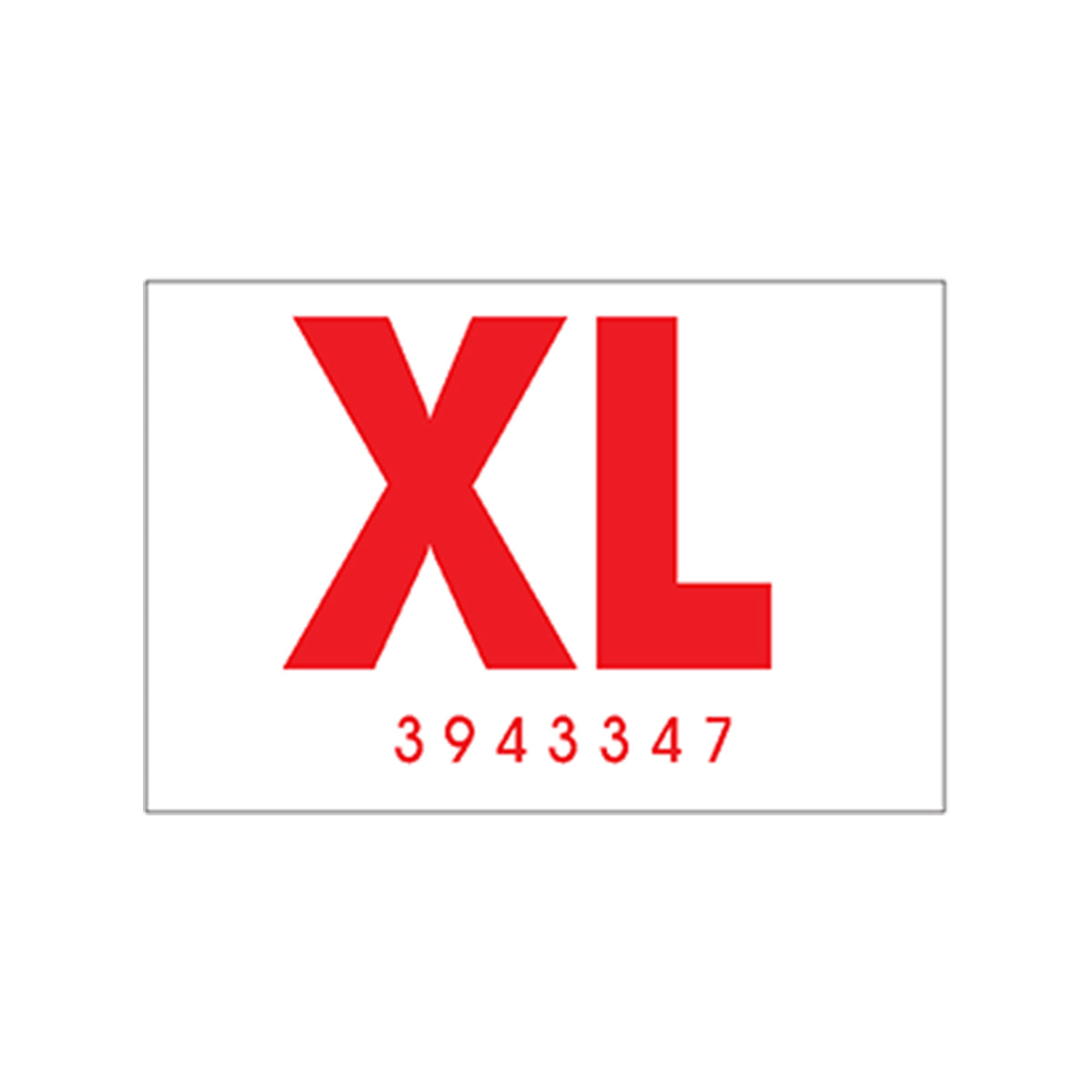 1969 Pontiac Lemans GTO "XL 3943347" Frame Decal Convertible XL