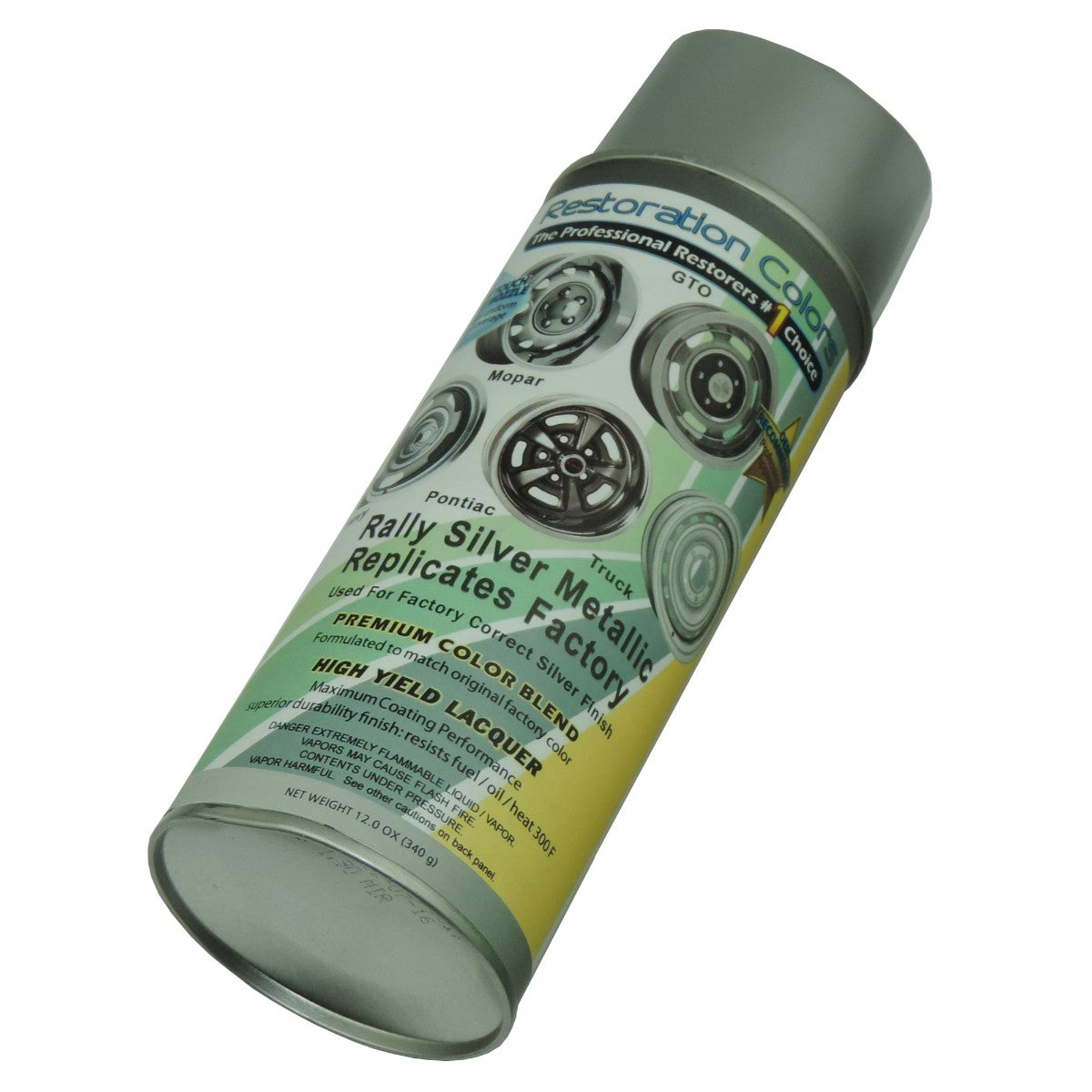 Rally Wheel Silver Paint 1pc