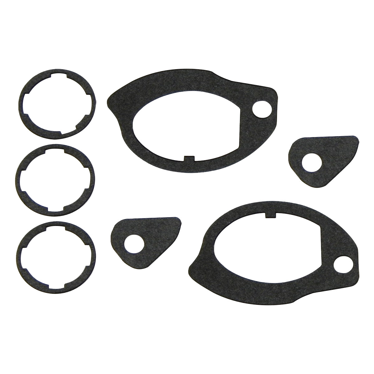 1964-72 GM A-body, 67-69 F-body,64-74 X-body Door Handle & Lock Gasket Kit, 7pc