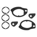 1964-72 GM A-body, 67-69 F-body,64-74 X-body Door Handle & Lock Gasket Kit, 7pc