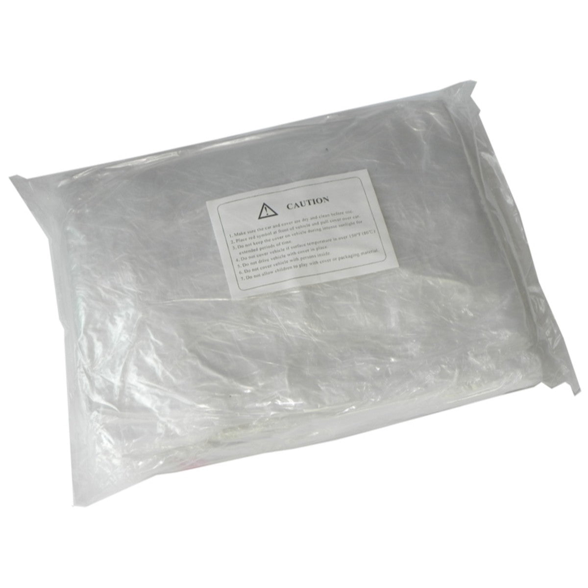 Plastic Car Cover, 1pc