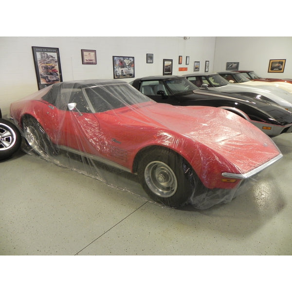 Plastic Car Cover, 1pc