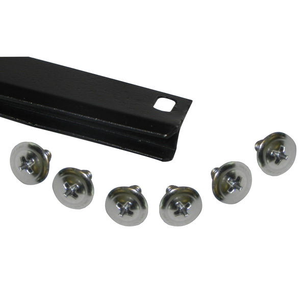 1968-72 GM A-Body Convertible Top Boot Channel Screws, Chrome 6pc