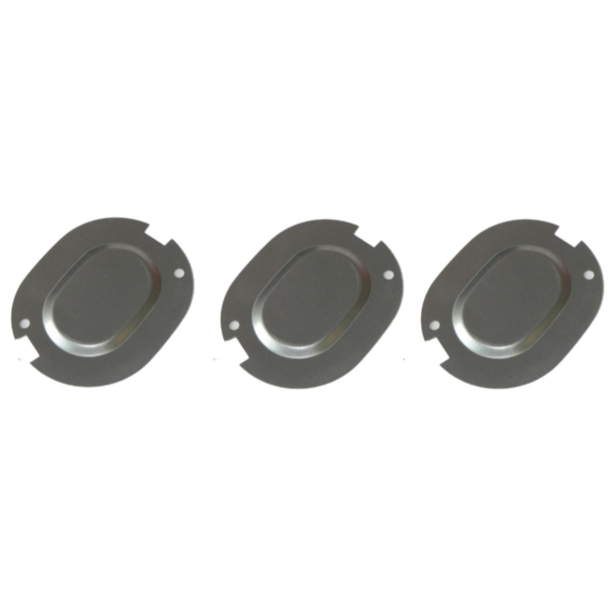 1964-66 GM Interior & Trunk Floor Drain Plug 3pc