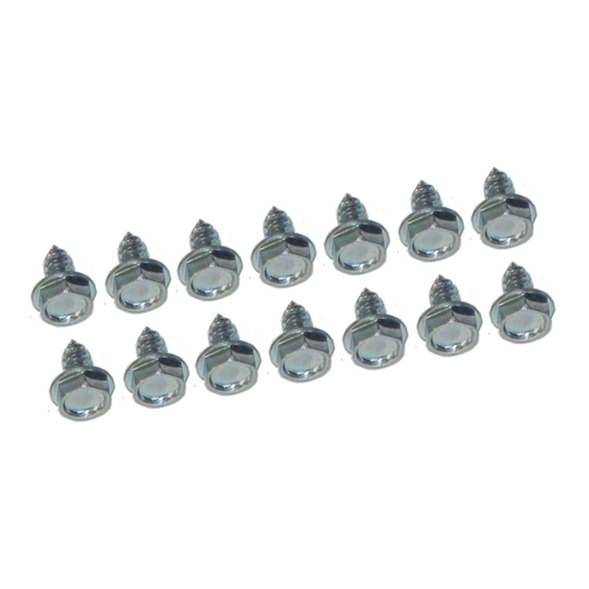 1964-66 GM Interior & Trunk Floor Drain Plug Screws 14pc