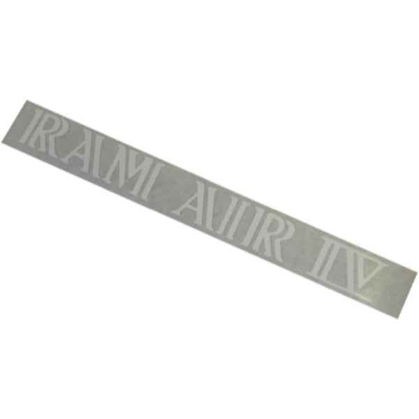 1969-70 Ram Air IV Hood Scoop Decal  Ea - White