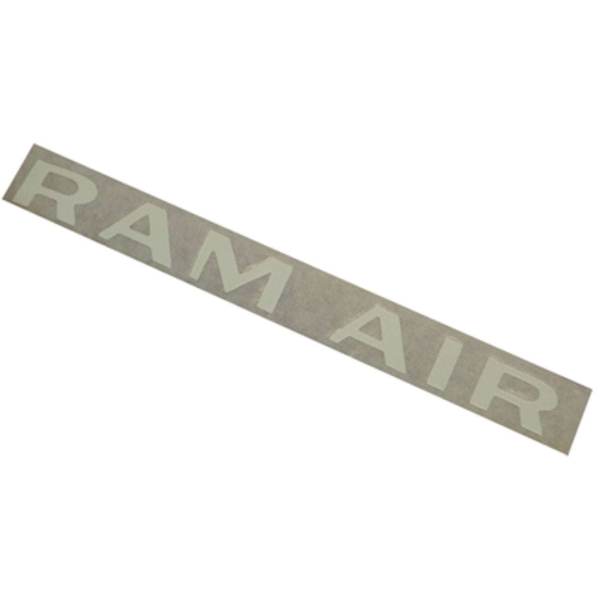 1971-72 Ram Air Hood Scoop Decal Ea - White