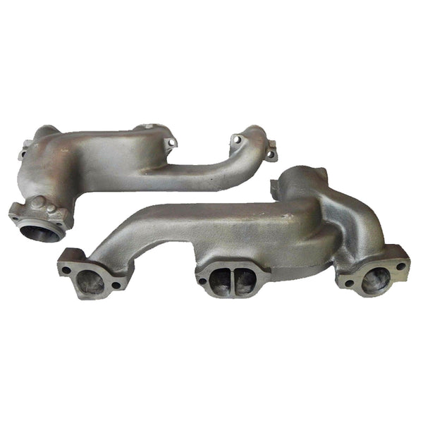 1964-67 Pontiac GTO Ram Air Exhaust Manifolds, 2-1/2" Outlet 2pc