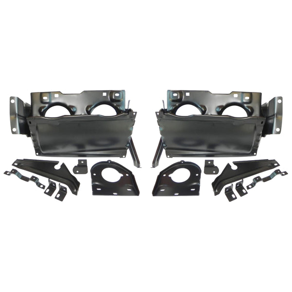 1968-69 Pontiac GTO Hideaway Housing and Bracket Set 14pc