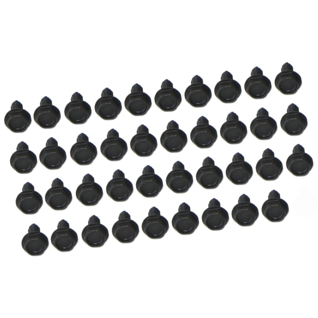 1971-72 Pontiac GTO HO Judge Ram Air Hood Pan Screws, Black 39pc
