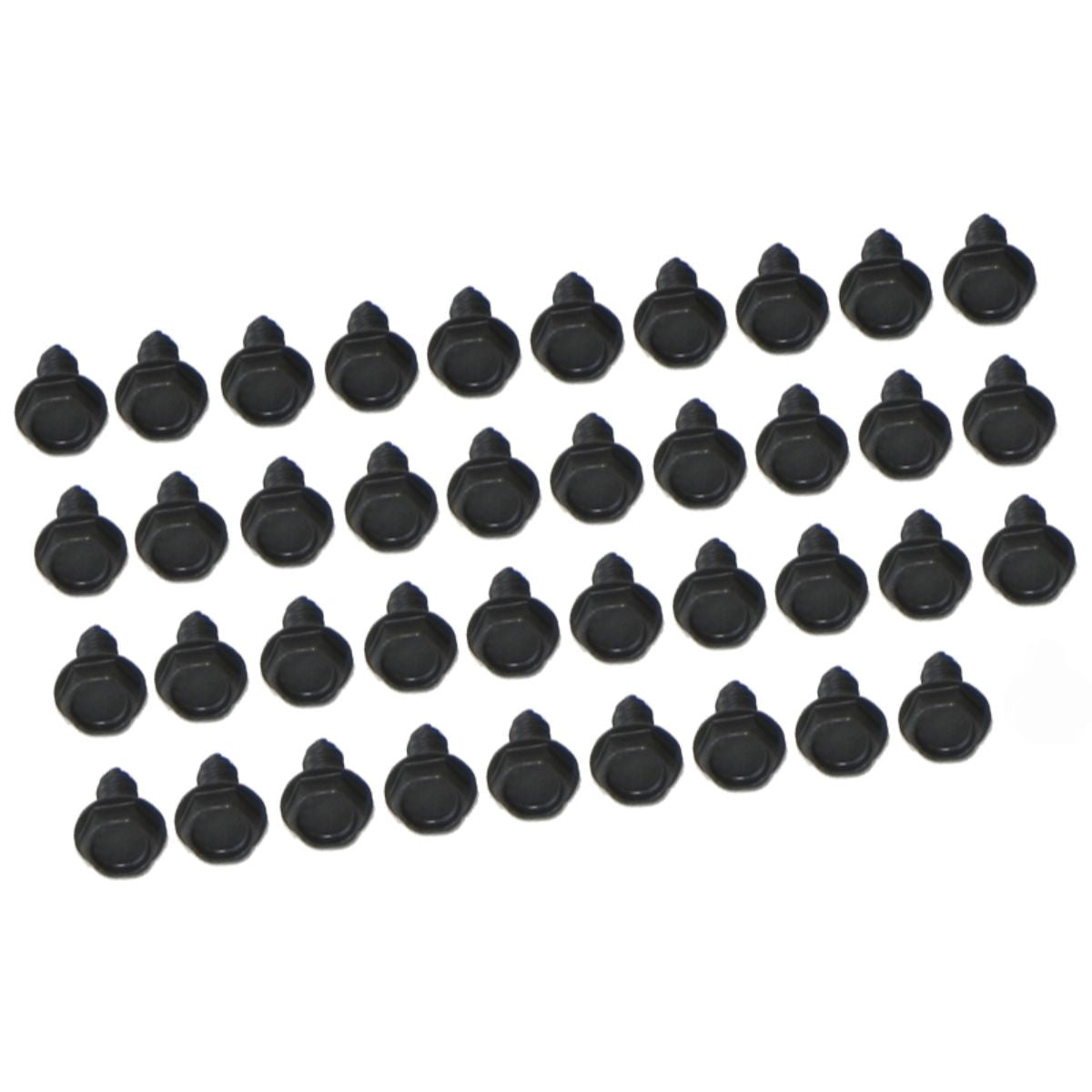 1971-72 Pontiac GTO HO Judge Ram Air Hood Pan Screws, Black 39pc