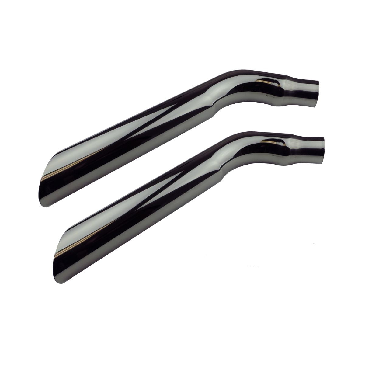 1974-75 Trans Am and Formula Rear Tail Pipe Extensions, 2pc