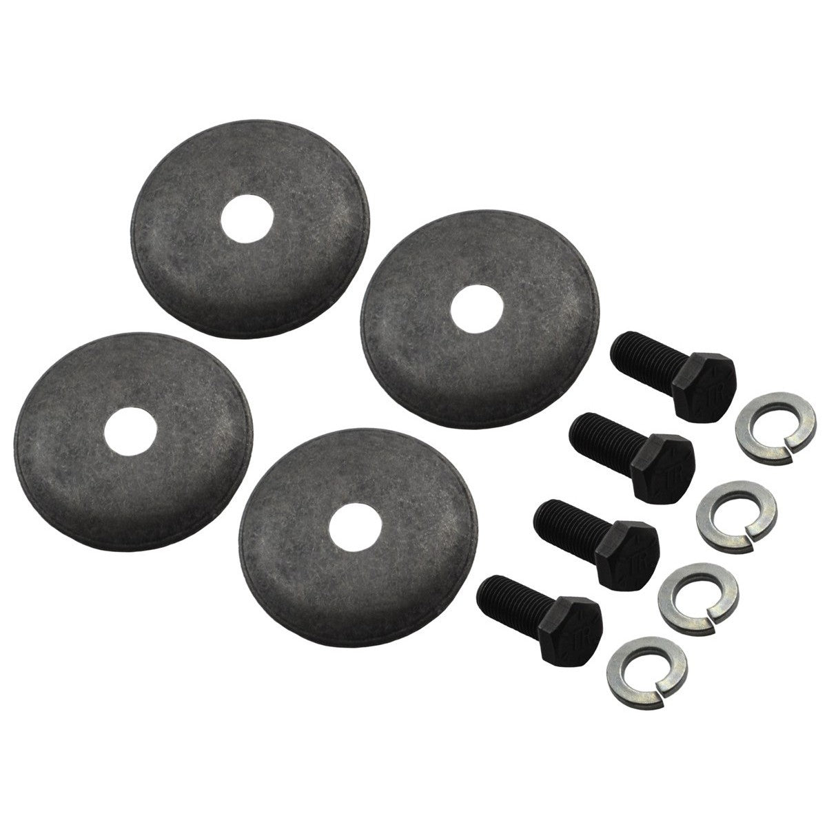 1964-72 GM A-Body Upper Arm Cross Shaft End Bolts & Black Phosphate Washers 12pc