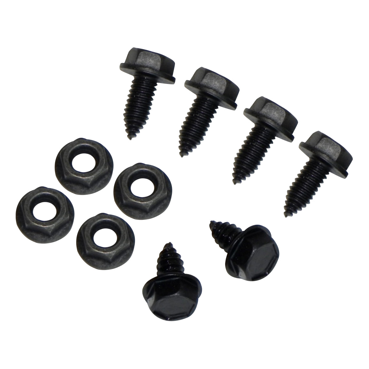 1970-1972 Oldsmobile Cutlass Core Support OAI Hood Bracket Hardware, 10pc