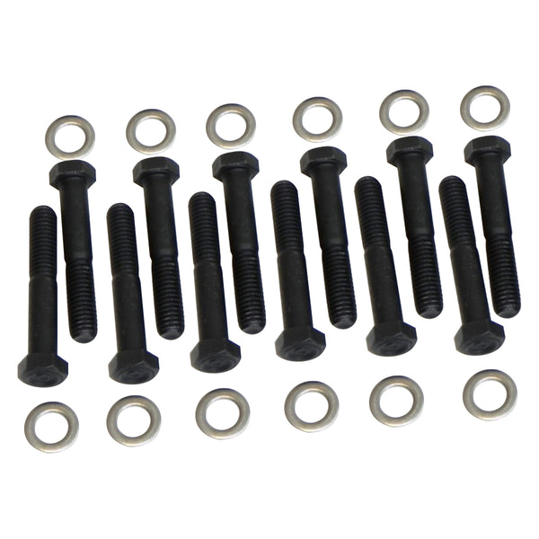 Sbc Exhaust Manifold Stud Kit Bolts "Log Style" Stainless Small - Foto 2