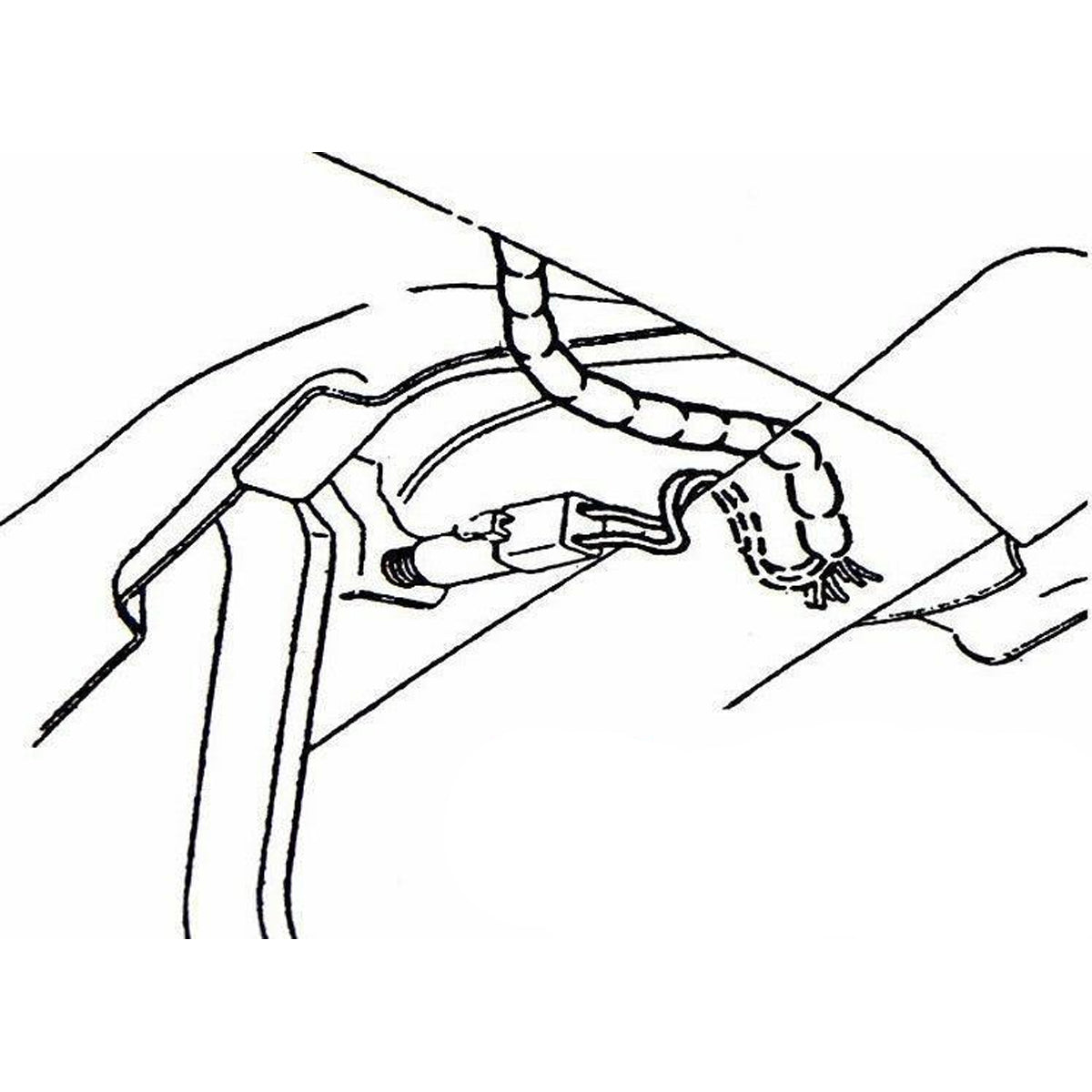 1968-72 GM A-Body Stop/Brake Light Switch Holder Bracket 1pc