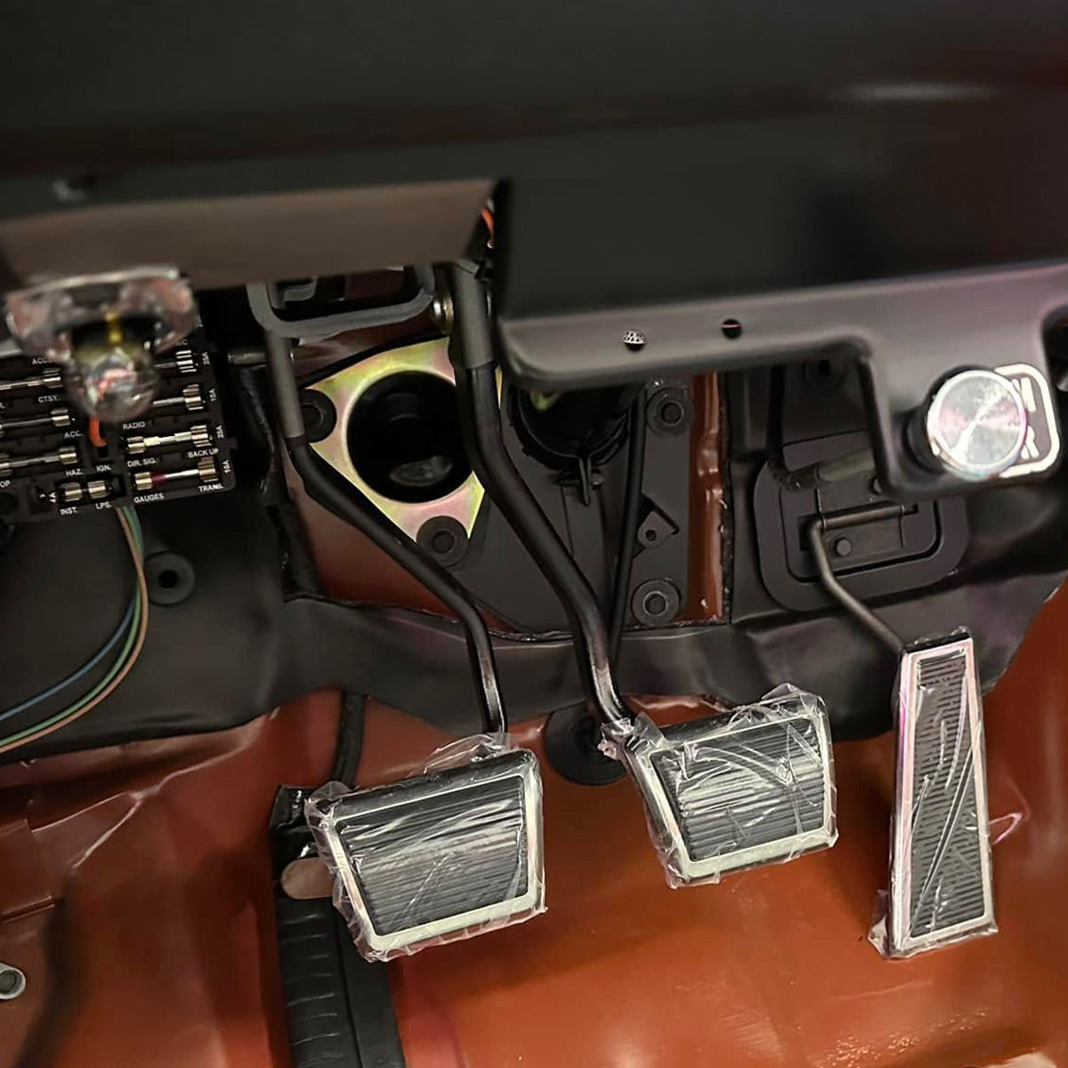 1968-72 Pontiac LeMans GTO Buick GS 4 Speed Manual Trans Brake and Clutch Pedals 2 pc