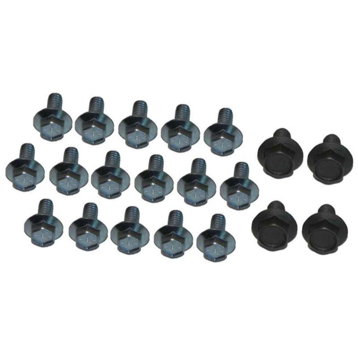 1964-72 Oldsmobile Oil Pan Bolts for All V8 Engines Including 79 Trans Am Olds 403, Correct E Head Marking 20pc
