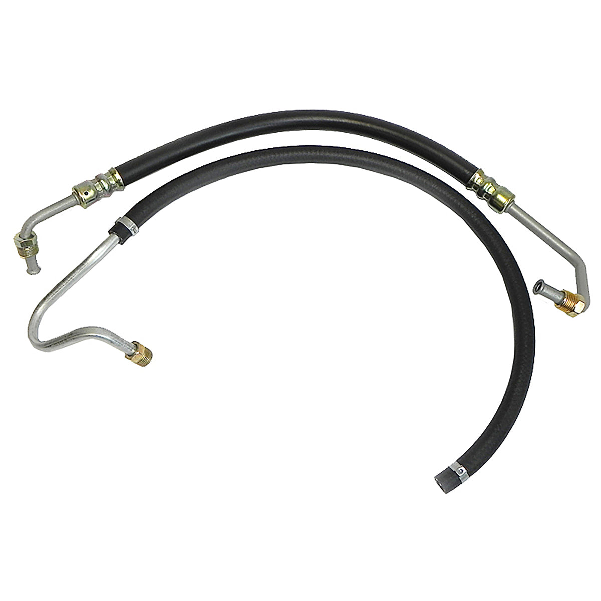 1968 GM A-body Chevelle/El Camino Big and Small Block Power Steering Pressure and Return Hose Kit, 5pc