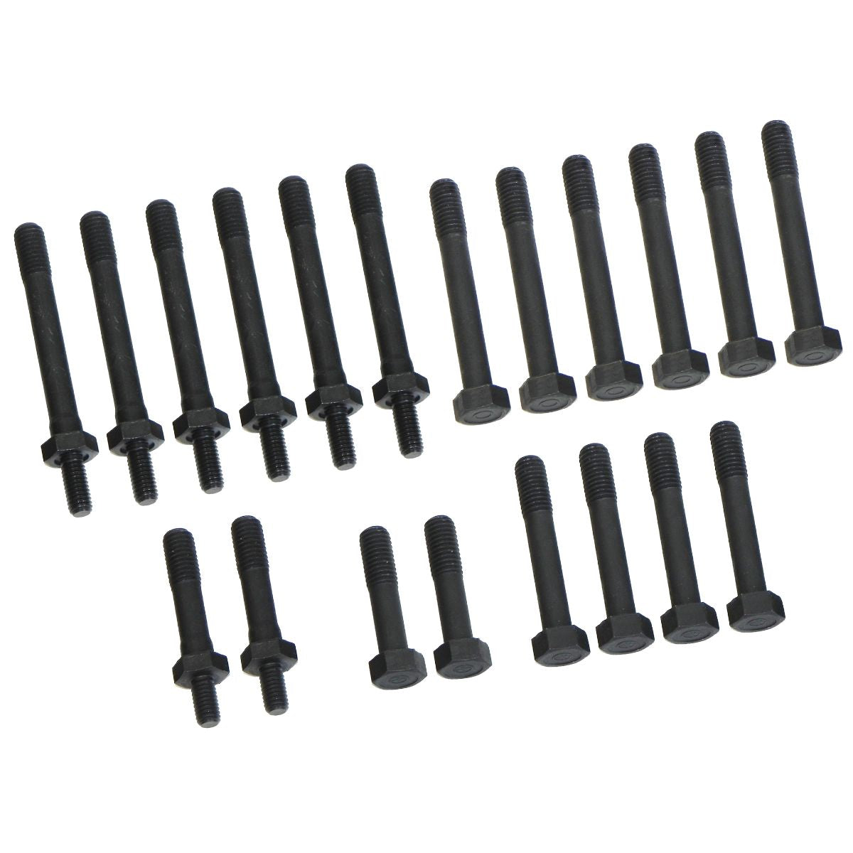 1967-1979 Pontiac V8 D Port Factory Correct Head Bolt Kit Ram Air III 20pc