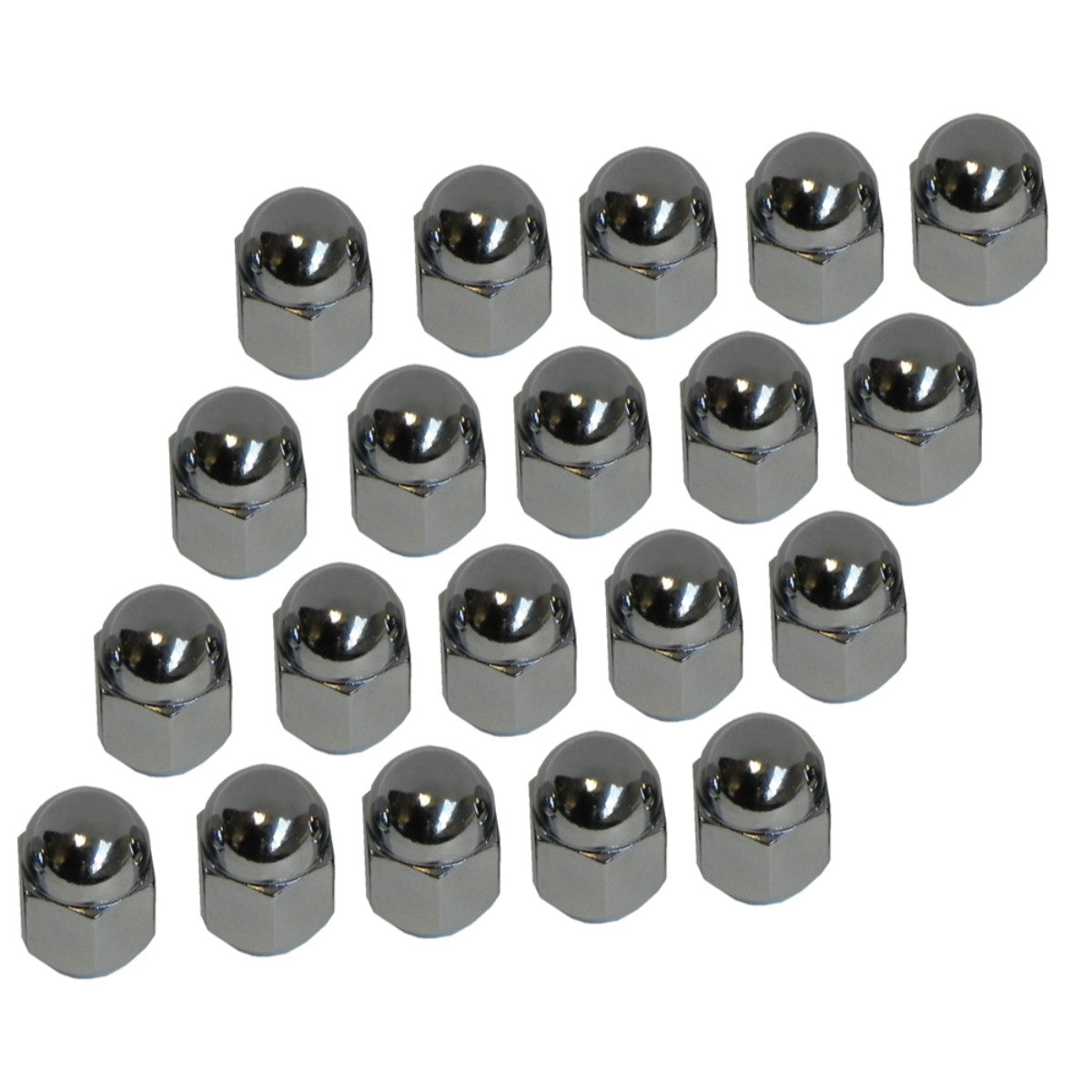 1964-1977 Oldsmobile, Buick Ralley Wheel Lug Nut Kit 20pc