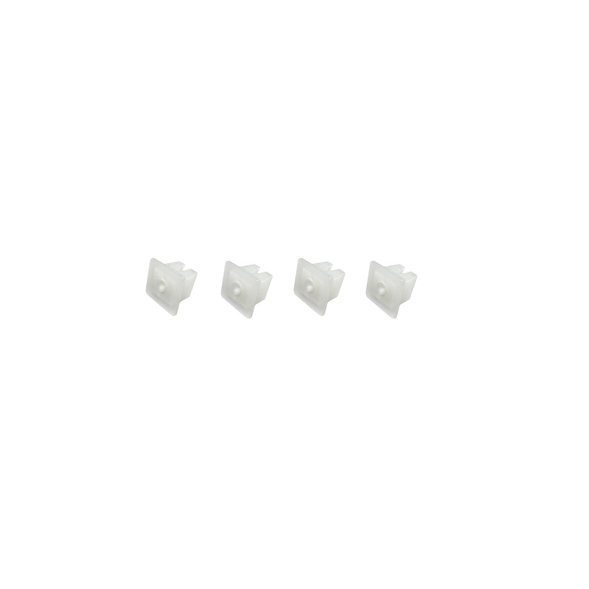 1968-1972 Pontiac GTO Windshield Washer Nozzles Hood Inserts, 4pc