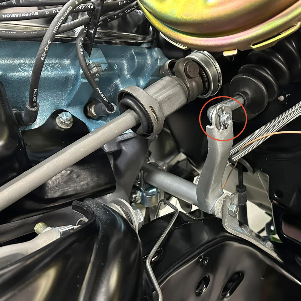 1968-72 GM A-Body Z Bar to Clutch Pedal Washer and Clip 2pc