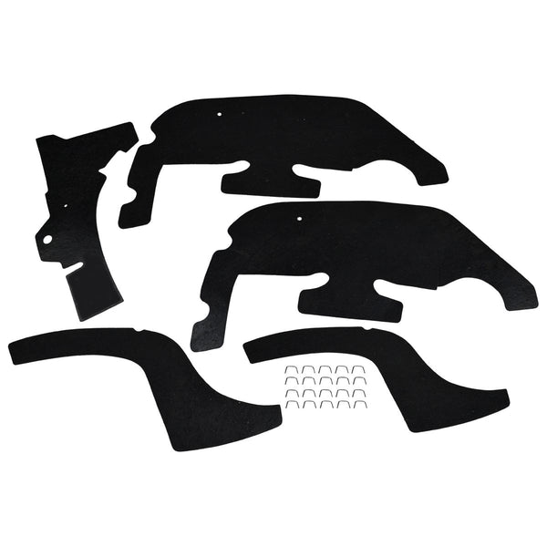 1969 Chevrolet Camaro 5 Piece A-Arm Shields with Staples