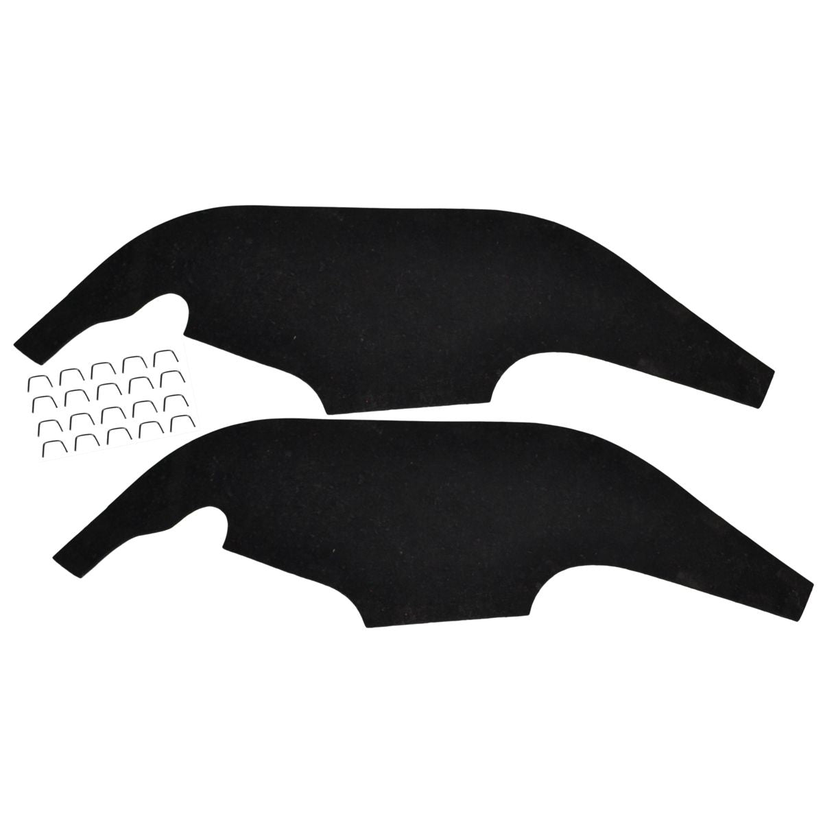 1969 Chevrolet Nova A-Arm Shields with Staples